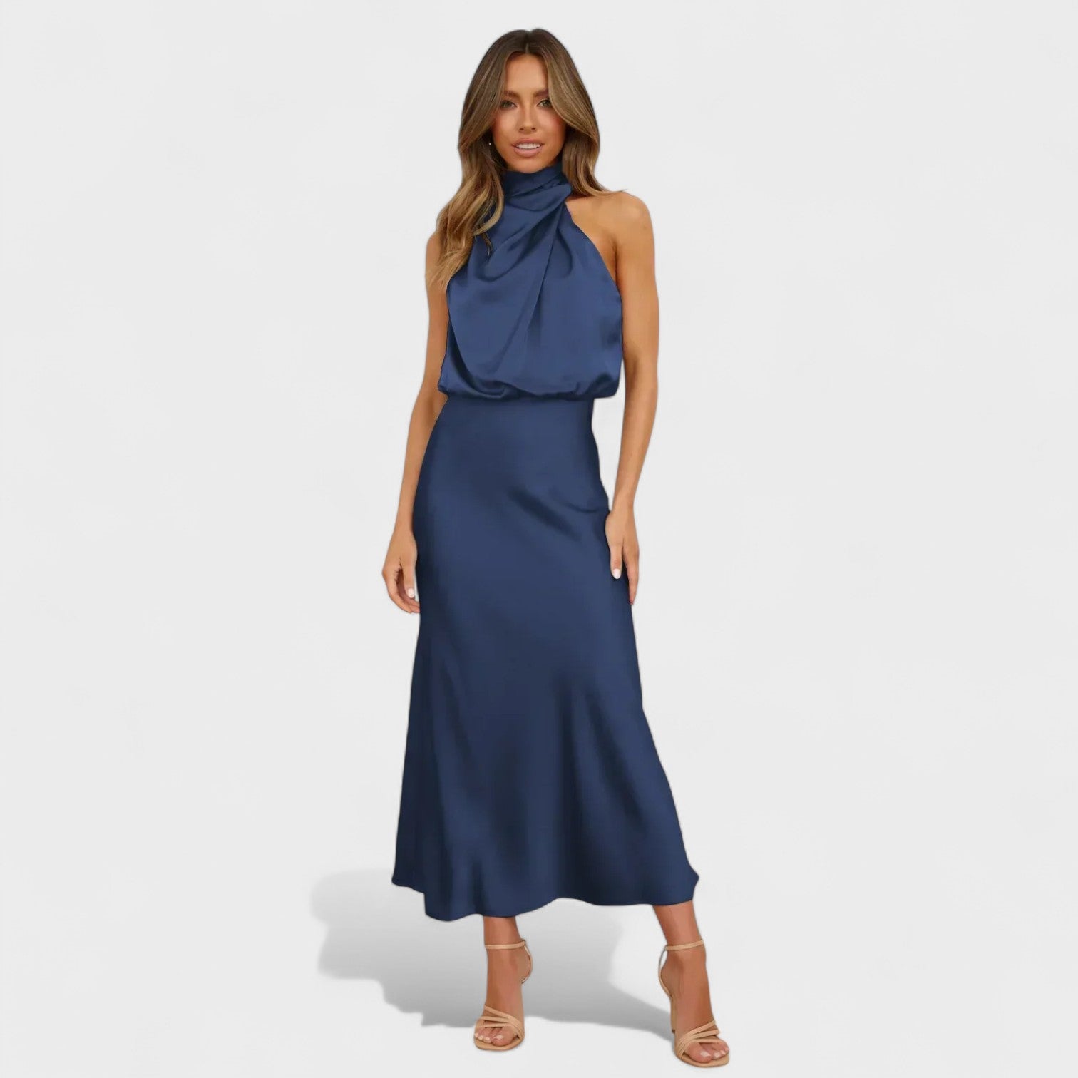 Alda - Elegantna Saten Haljina