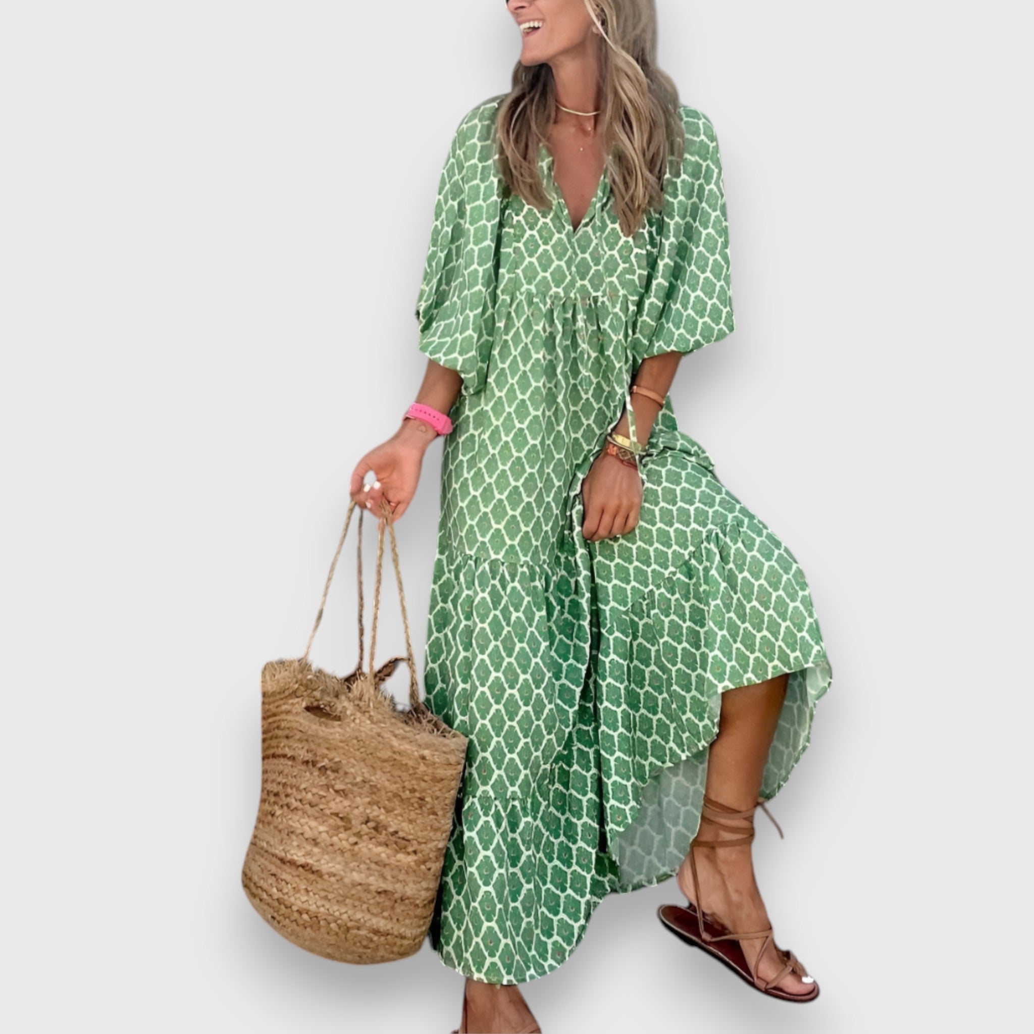 Elara – Eleganta Proljetna Haljina za Svaki Stil