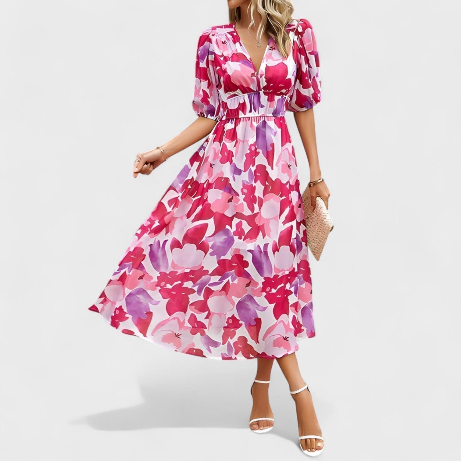 Clara – Elegantna Cvjetna Haljina